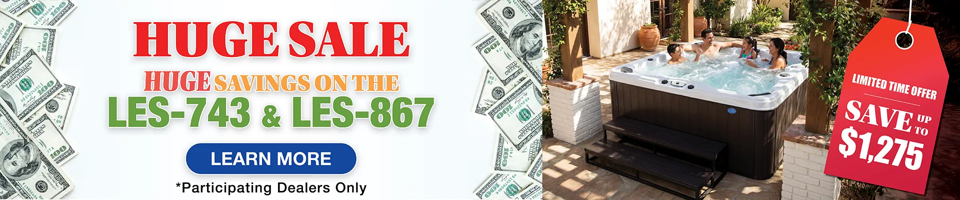 Calspas hot tub being used in a family setting - Gaithersburg